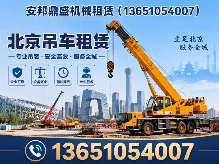 房山区北京吊车租赁展示图